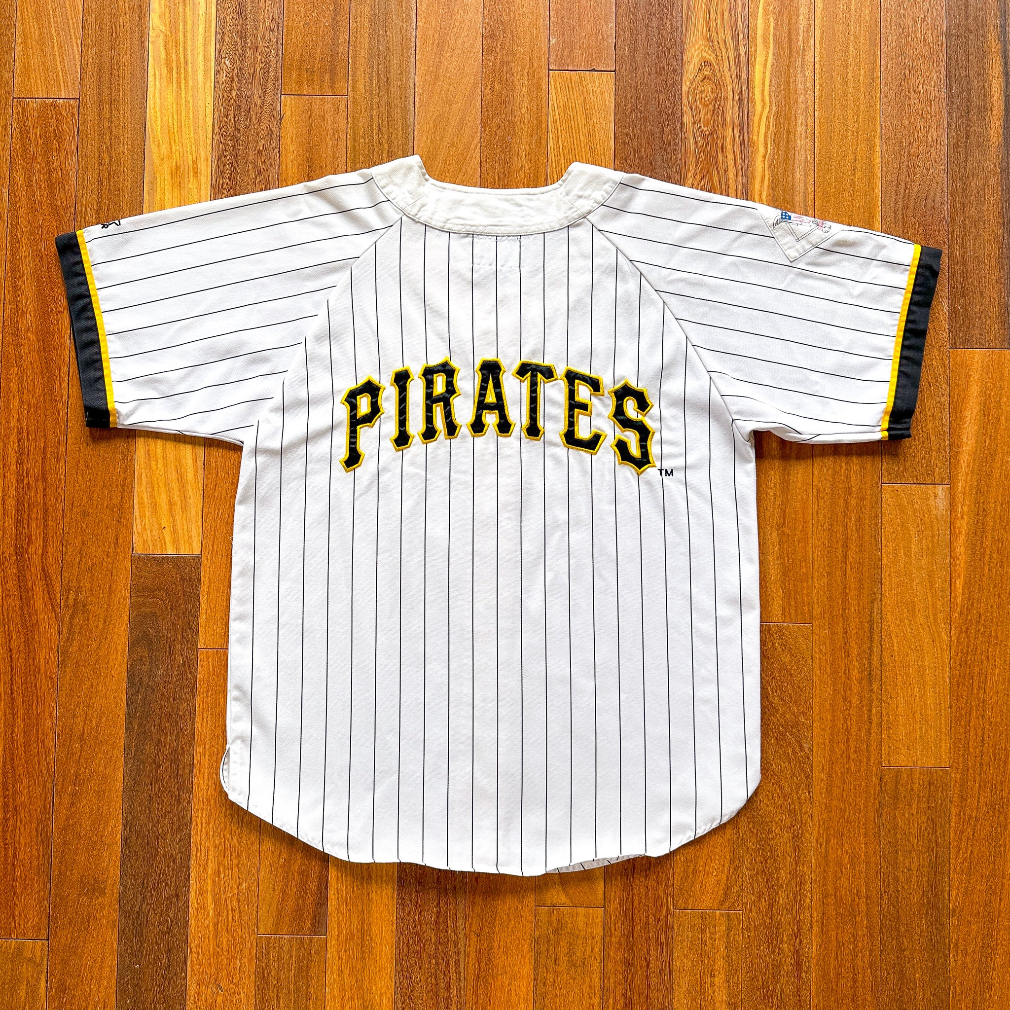 Vintage Starter authentic Pittsburgh Pirates Pinstriped Jersey L